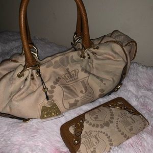 Vintage Juicy Couture Bag with wallet included